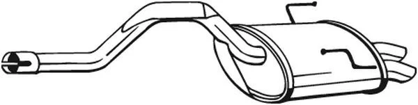 Rear Muffler BOSAL 200-803