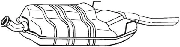Rear Muffler BOSAL 215-829