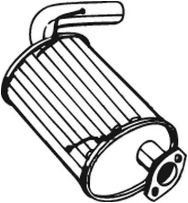 Zadný tlmič výfuku BOSAL 219-165
