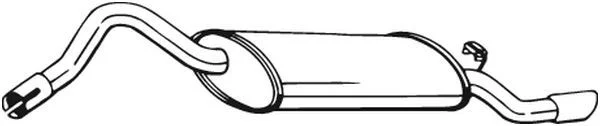 Galinis duslintuvas BOSAL 220-653