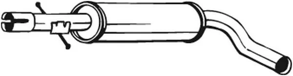 Vidurinis duslintuvas BOSAL 220-663