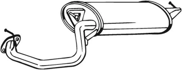 Rear Muffler BOSAL 228-151