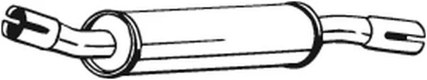 Vidurinis duslintuvas BOSAL 228-253