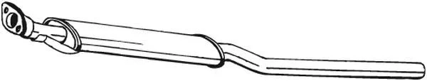 Vidurinis duslintuvas BOSAL 228-625