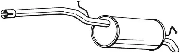 Galinis duslintuvas BOSAL 233-059