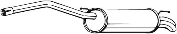 Galinis duslintuvas BOSAL 233-087