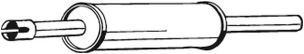 Priekinis duslintuvas BOSAL 233-309
