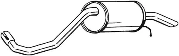 Galinis duslintuvas BOSAL 233-417