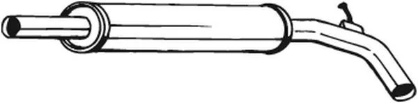 Vidurinis duslintuvas BOSAL 233-539