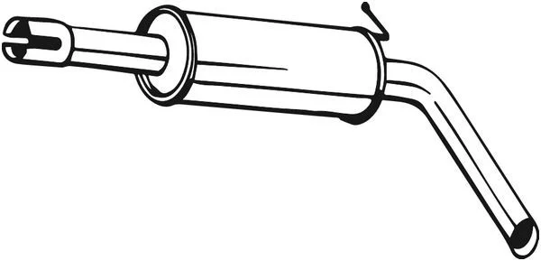 Vidurinis duslintuvas BOSAL 233-615