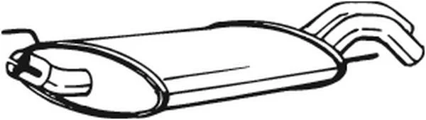 Galinis duslintuvas BOSAL 233-715