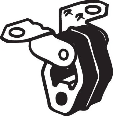 Mount, exhaust system BOSAL 255-084