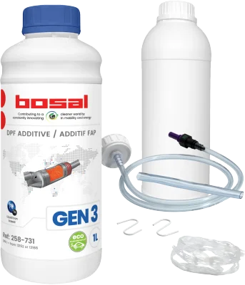 Priedas, suodžių / dalelių filtro regeneracija BOSAL 258-731