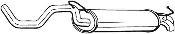 Galinis duslintuvas BOSAL 278-145