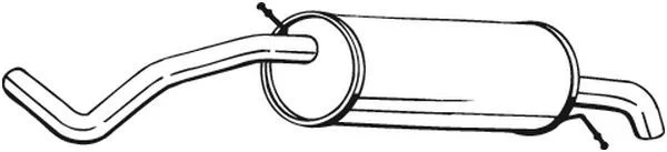 Galinis duslintuvas BOSAL 278-231