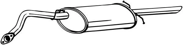 Rear Muffler BOSAL 278-875
