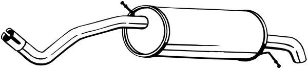 Galinis duslintuvas BOSAL 278-999