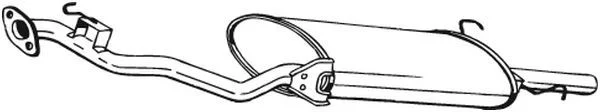 Rear Muffler BOSAL 279-027