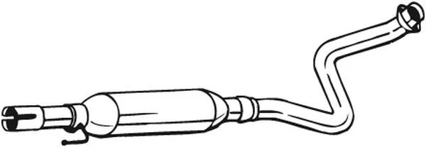 Vidurinis duslintuvas BOSAL 279-183