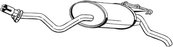 Galinis duslintuvas BOSAL 279-349