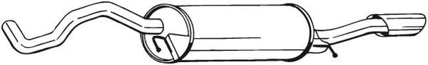 Rear Muffler BOSAL 279563