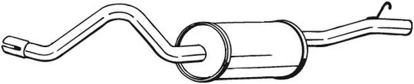 Galinis duslintuvas BOSAL 279-765