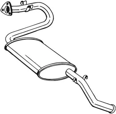 Zadný tlmič výfuku BOSAL 280-273