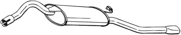 Zadný tlmič výfuku BOSAL 280-655