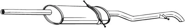 Galinis duslintuvas BOSAL 282061