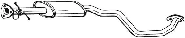 Centre Muffler BOSAL 282-129