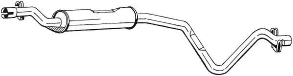 Vidurinis duslintuvas BOSAL 282-247