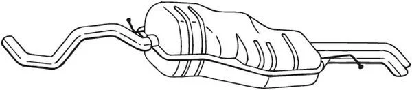 Rear Muffler BOSAL 282-985