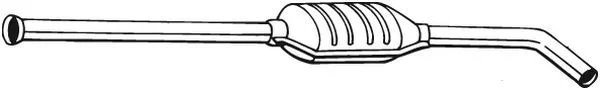 Vidurinis duslintuvas BOSAL 283-567