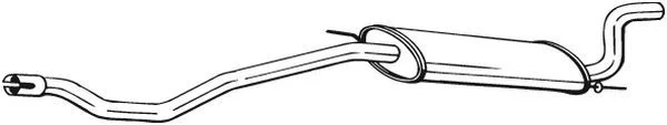 Galinis duslintuvas BOSAL 283-921