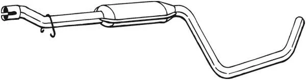 Vidurinis duslintuvas BOSAL 284-261