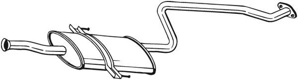 Centre Muffler BOSAL 284-301