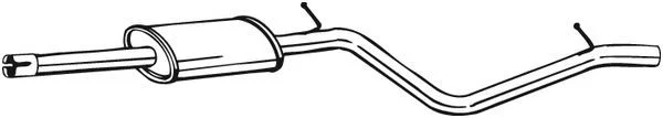 Vidurinis duslintuvas BOSAL 284-395