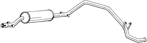 Rear Muffler BOSAL 284-497