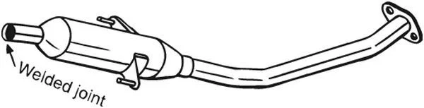 Centre Muffler BOSAL 284-573