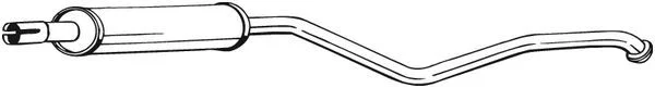 Centre Muffler BOSAL 284-605