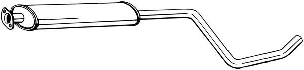 Vidurinis duslintuvas BOSAL 284-611