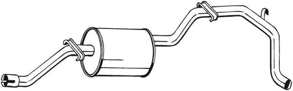 Rear Muffler BOSAL 285-413