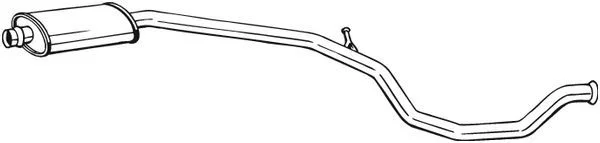 Vidurinis duslintuvas BOSAL 285-603