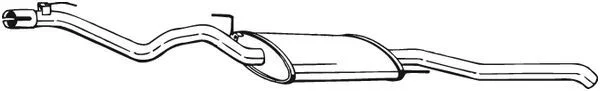 Galinis duslintuvas BOSAL 285-703