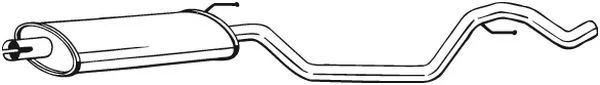 Vidurinis duslintuvas BOSAL 286-099