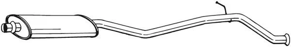 Vidurinis duslintuvas BOSAL 286-167