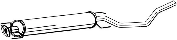 Centre Muffler BOSAL 286-169