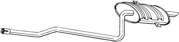 Rear Muffler BOSAL 286-319