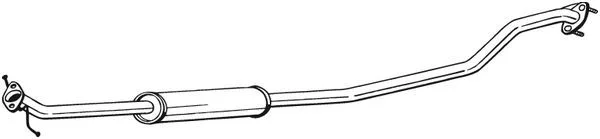 Stredový tlmič výfuku BOSAL 287-347