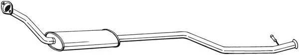 Vidurinis duslintuvas BOSAL 292-031